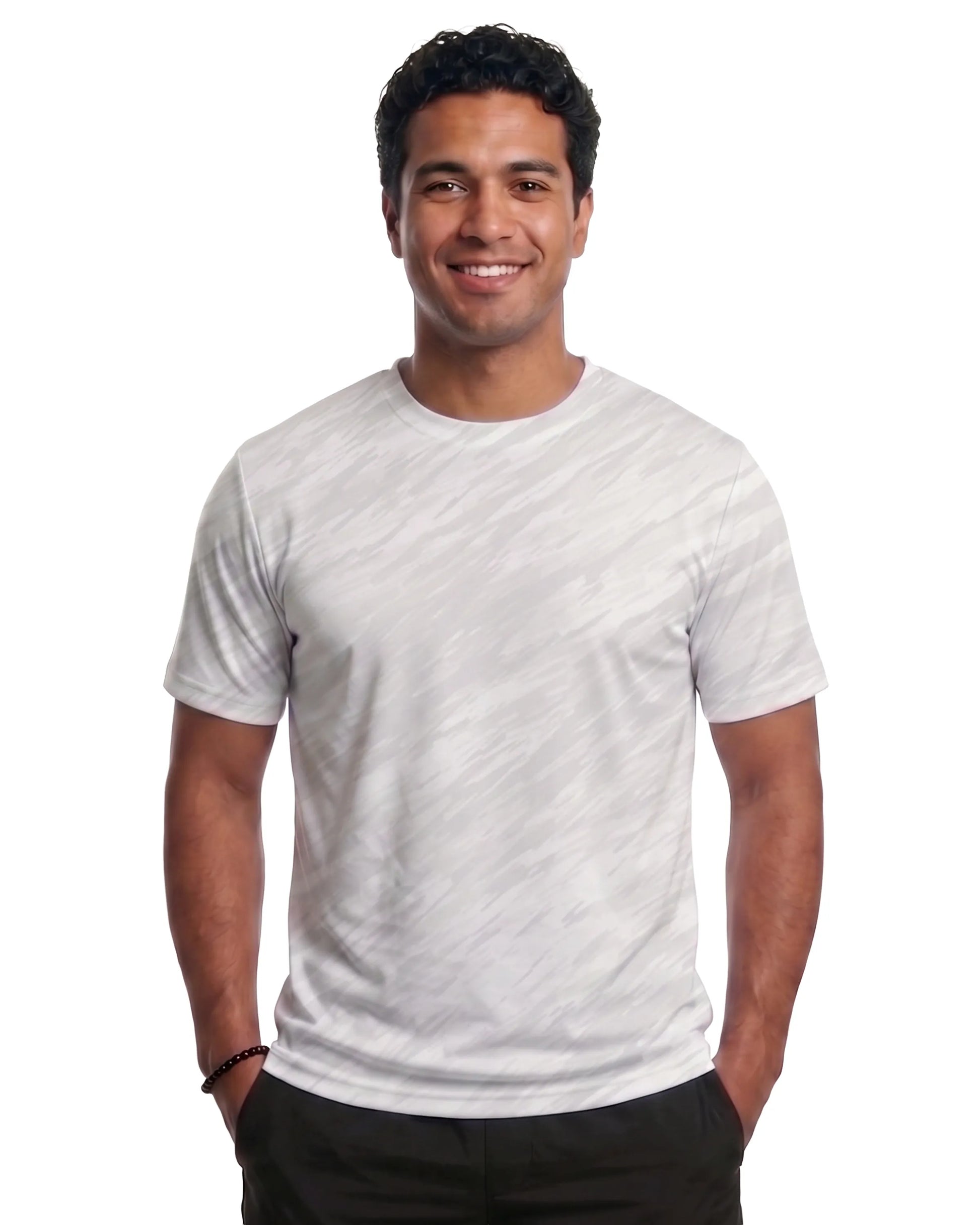 Lightning White DiamondCool performance short sleeve T-shirt